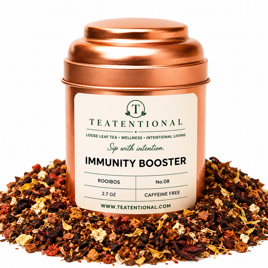 Immunity Support Tea | Elderberry Herbal Defense Blend | No. 08