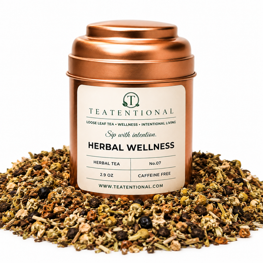 Herbal Wellness Tea Blend | Caffeine Free Daily Wellness Blend | No. 07