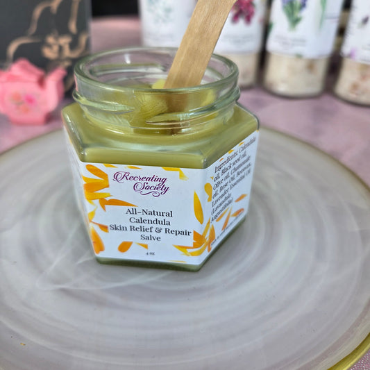All-Natural Calendula Skin Relief & Repair Salve