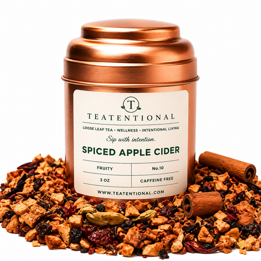 Spiced Apple Cider Tea | Cozy Herbal Loose Leaf Blend | No. 10