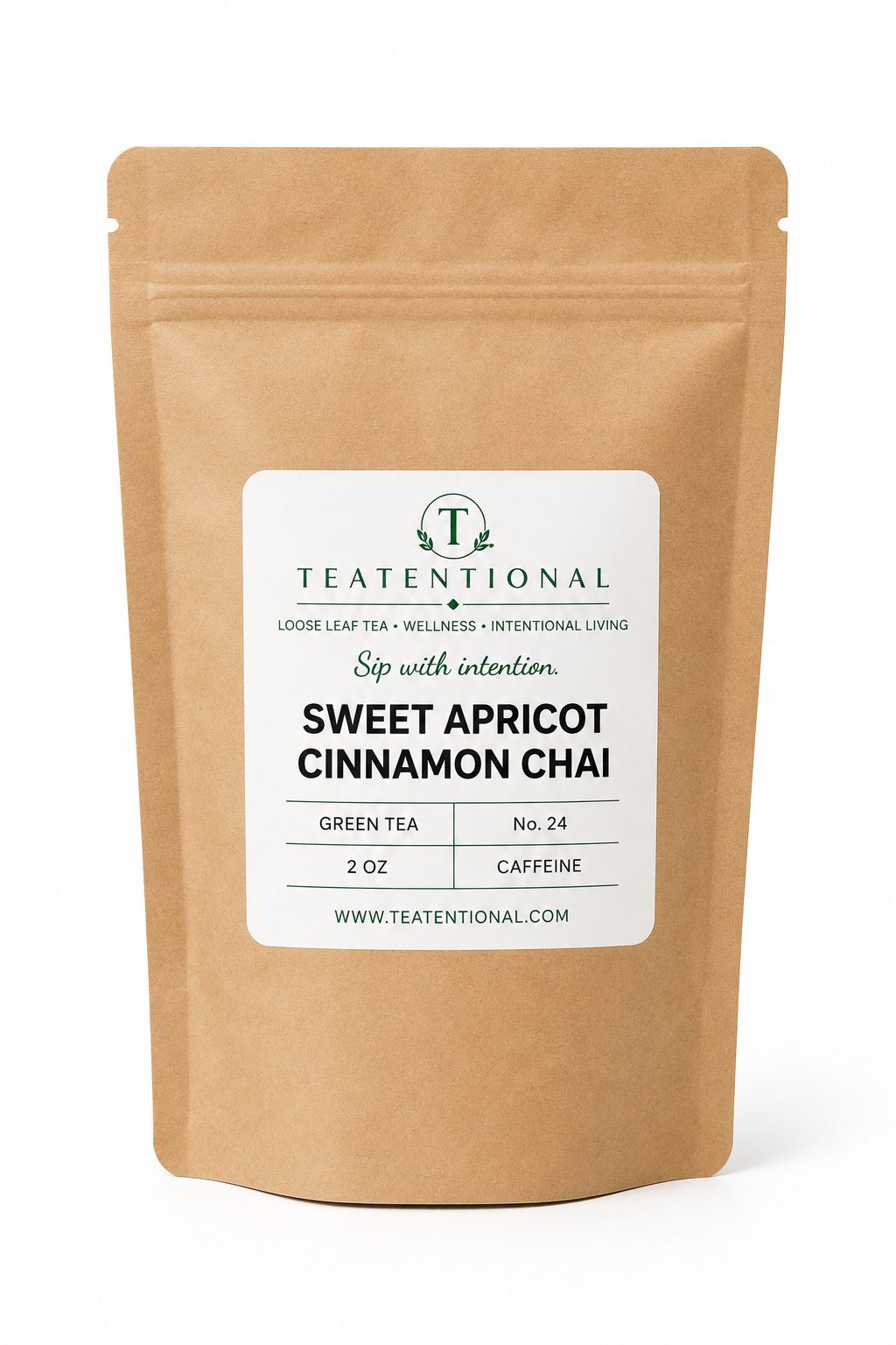 Sweet Apricot Cinnamon Chai | Warming Spiced Green Tea Blend