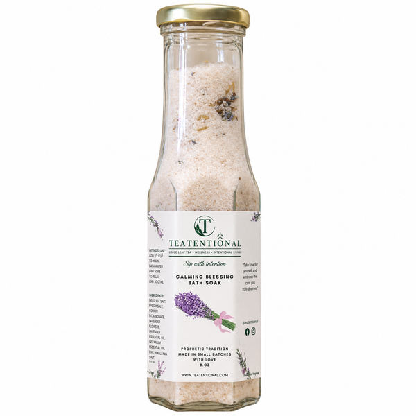Lavender mineral bath soak - Teatentional