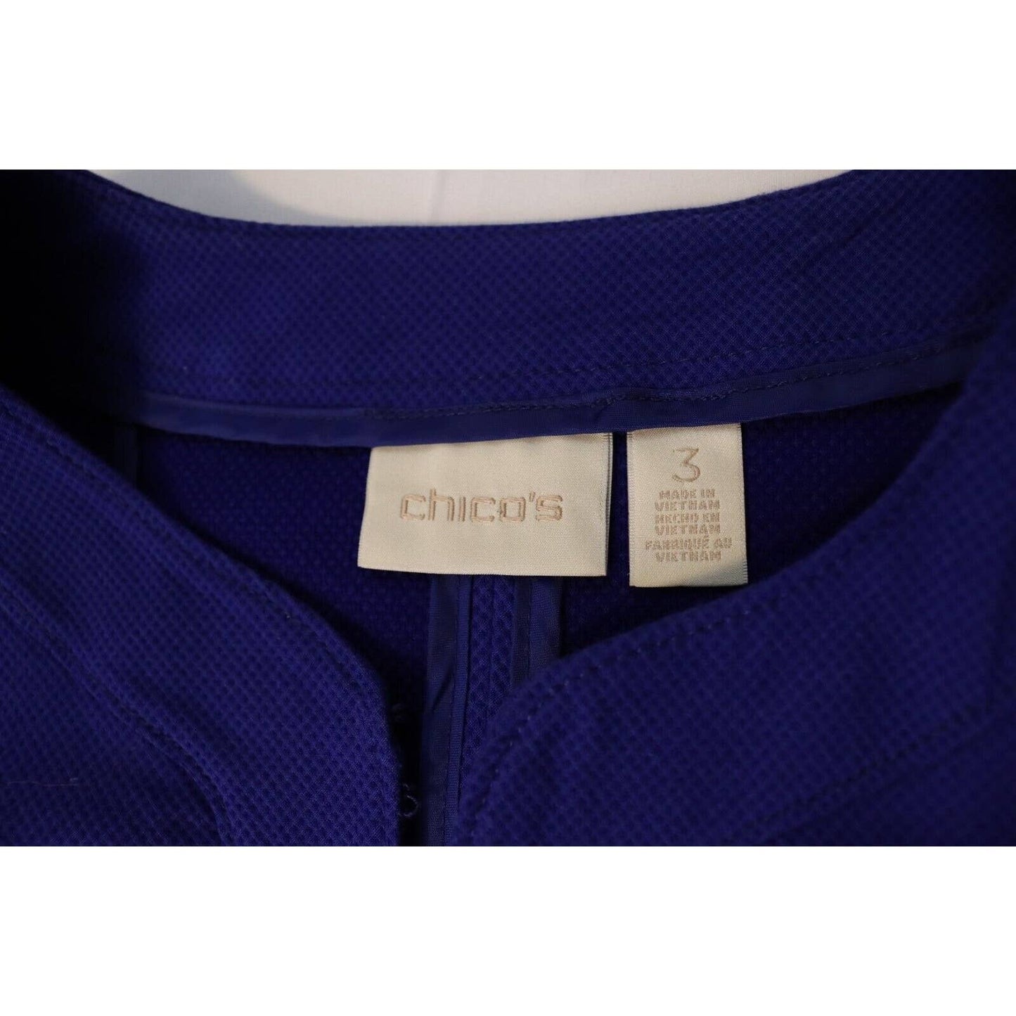 Chico Size 3( XL/16) Colbalt Blue Blazer