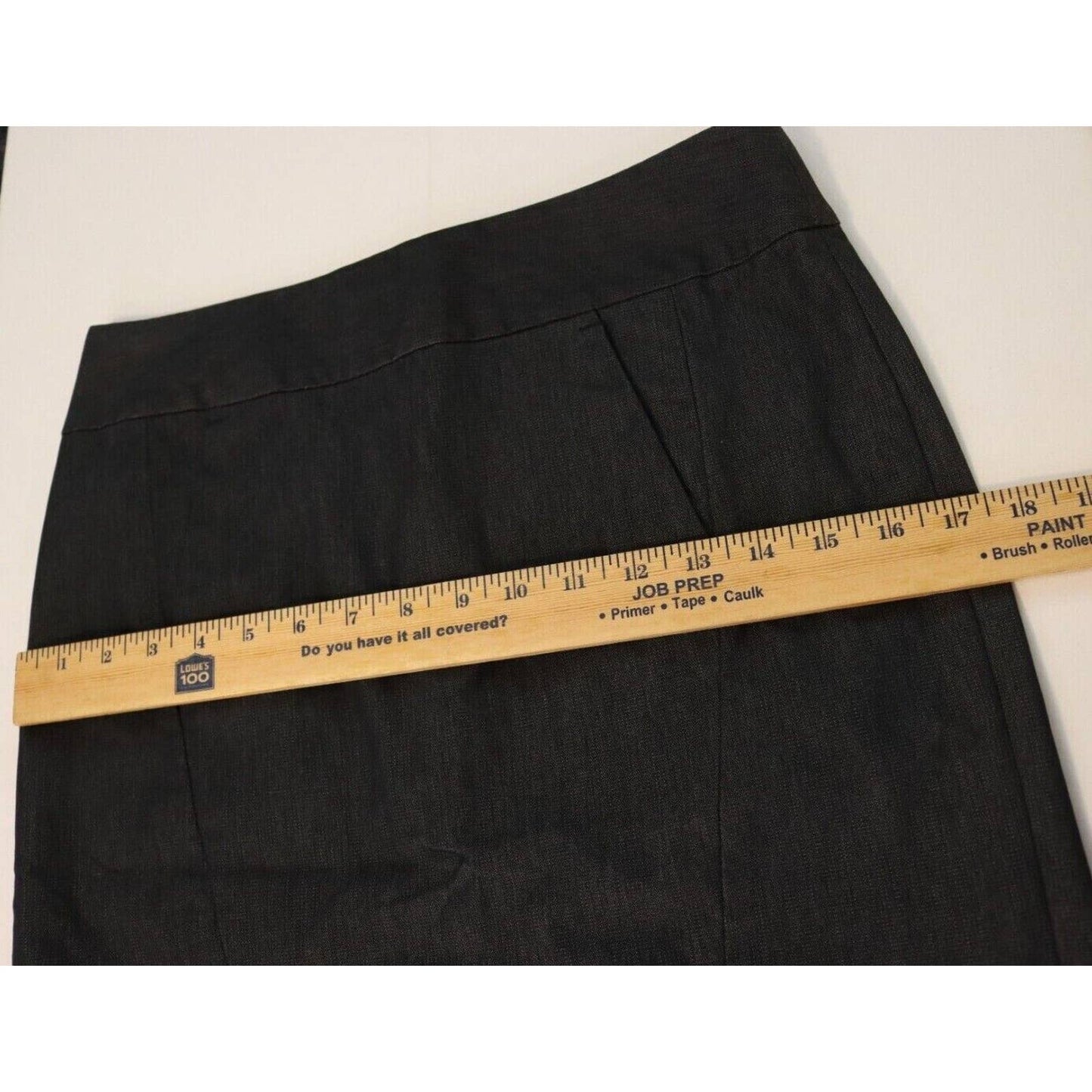 Ann Taylor Loft's Pencil Straight Skirt in Elegant Grey