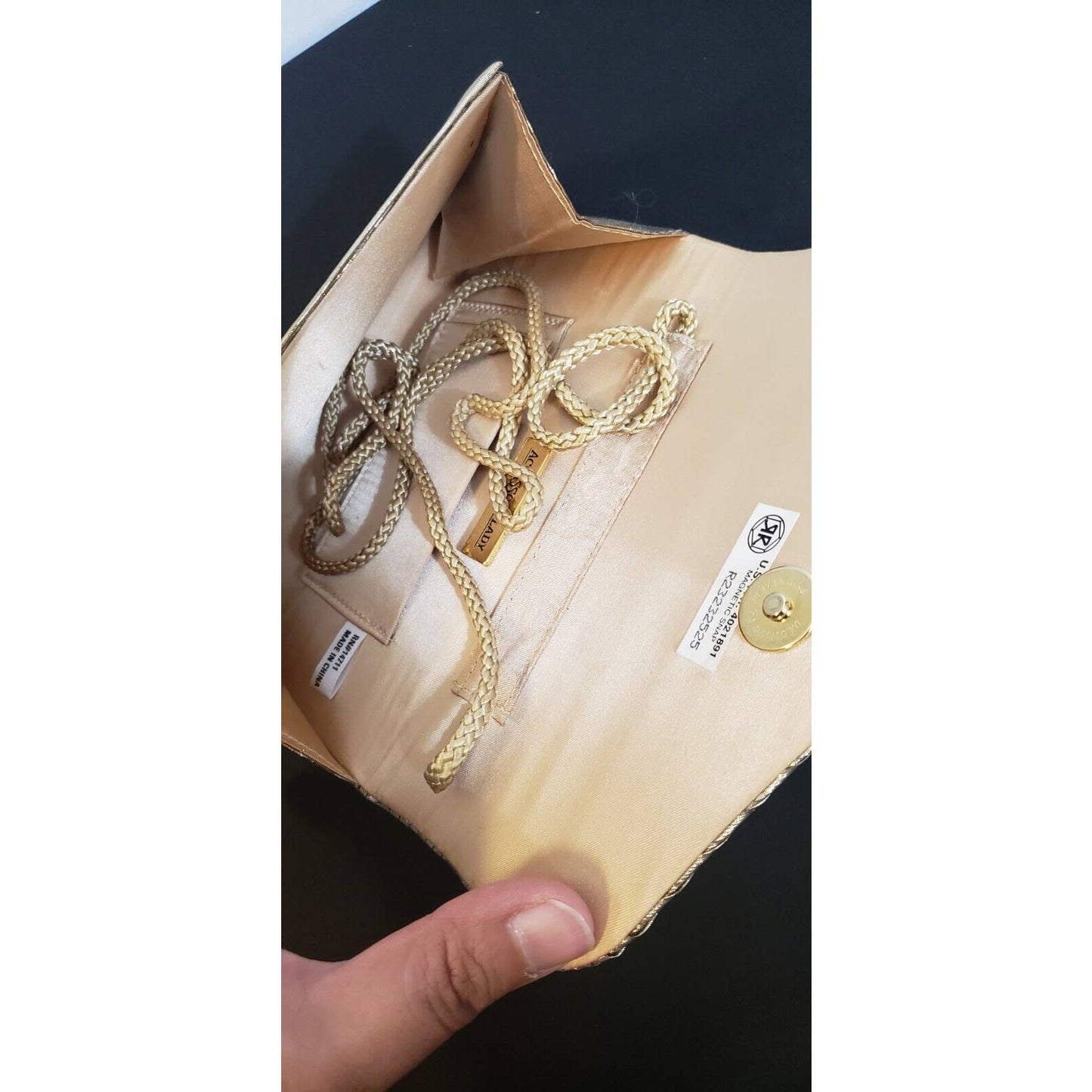 Accessory Lady Gold Crossbody/Clutch
