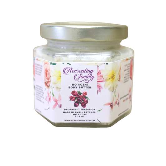 Unscented Whipped Body Butter – Pure Hydration for Sensitive Skin